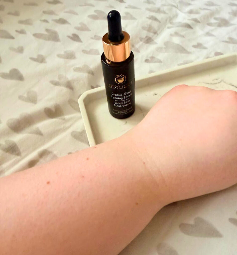 Odylique, gradual glow tanning serum, beauty, beauty blogger, lifestyle blogger, Danielle Levy, Wirral blogger, Liverpool blogger,